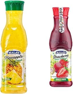 Crush, Pineapple, 750 Millilitre & , Whole Crush 750ml, Strawberry, 750 Millilitre