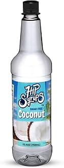 (Sugar Free) 750 ml Hip Syrups (Coconut)