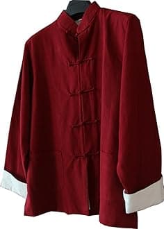 ZooBooMens Martial Arts Kung Fu Jacket Tang Suit