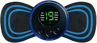 EMS Massager use for Body Massager, Wireless Portable Neck having 8 Massage Modes and 19 Strength Levels, Rechargeable Pain Relief Shoulder,Arms,Legs,Back Men Women, 1 Count