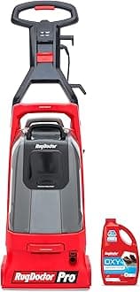 Rug Doctor Pro Deep Commercial Carpet Cleaning Machine, Red