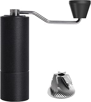 TIMEMORE Chestnut C3 Manual Coffee Grinder, 25g Capacity with CNC Stainless Steel Tapered Burr, Adjustable Internal Setting, Double Bearing Positioning, French Pressed Coffee for