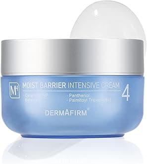 Moist Barrier Intensive Moisturizer Face Cream M4 | Korean Face Moisturizer Face Lotion for Hydration & Nourishment w/Ceramide, Peptide & Collagen | No Animal Trials No Paraben 1.69 fl oz