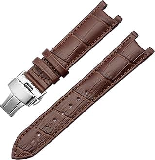 Genuine Leather Watchband For GC 22 * 13mm 20 * 11mm Notched Strap Withstainless Steel Butterfly Buckle Men And Women Watch Belt