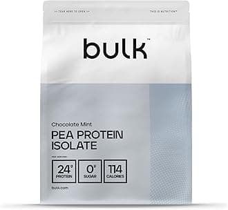 Pea Protein Isolate Powder, Vegan Protein Shake, Chocolate Mint, 1 kg