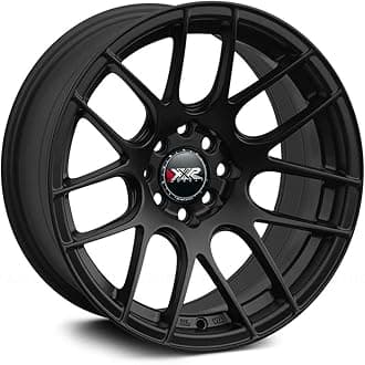 XXR 530 Flat Black Wheel with Aluminum (16 x 8. inches /4 x 100 mm, 20 mm Offset)