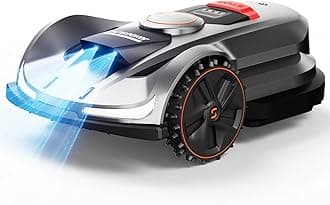 SUNSEEKER X7 Wireless Robot Lawn Mower 0.75 Acre/ 32,000Sq. Ft, with Smart APP Control, Vision AI System & RTK, Path Planning, Adaptive Floating Cut Height up to 4", for Medium to Large Yards