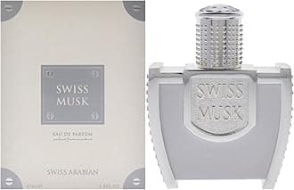 Swiss Musk 45mL, a Unisex Eau de Perfum with woody elements by oud perfume artisan Swiss Arabian