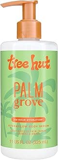 Palm Grove Hydraglow Body Serum, Brighten & Hydrate, with Hyaluronic Acid, Vitamin C & Niaciamide, 11 Oz.