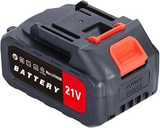 21V Battery for Power Tools 21V Li-ion Battery Pack for all Cordless Tool 21V Electric Rechargeable Battery for Hedge Trimmer/Cutter/Drill/Grass Trimmer/Chainsaw/Car Washer/Hammer Drill C
