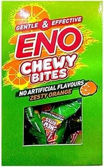 ENO CHEWY BITES: Tasty Chewable Antacid for Gentle & Effective relief from acidity - Antime, Anywhere!! - LEMON FLAVOUR - Pack of 30 Tabs