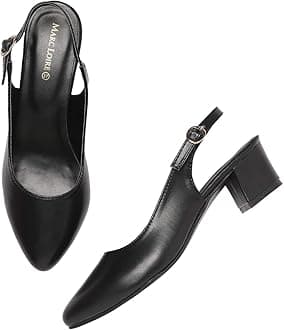 Women's Pointed Toe Block Heel Pumps for Office, Party and Formal Occasions