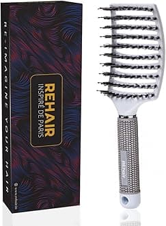 Boar Bristles Hair Brush