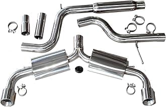 REV9 CB-079 Cat-back FlowMaxx Stainless Steel Sports Exhaust Kit for Volkswagen GTI MK8 2022-2025 2.0T