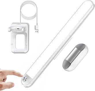 Bunk Bed Lights Dimmable Touch Light Bar Adjustable Color Temperature, Wireless Stick on Lighting for Kids, Wall Reading, Headboard Lamp, Bedroom, Closet, Under Cabinet, 30 LED 2200mAh Rechargeable