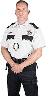 First Class100% Polyester Two Tone Men's Uniform Shirt