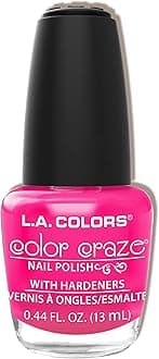 L.A. COLORS Color Craze Nail Polish, Absolute CNP516