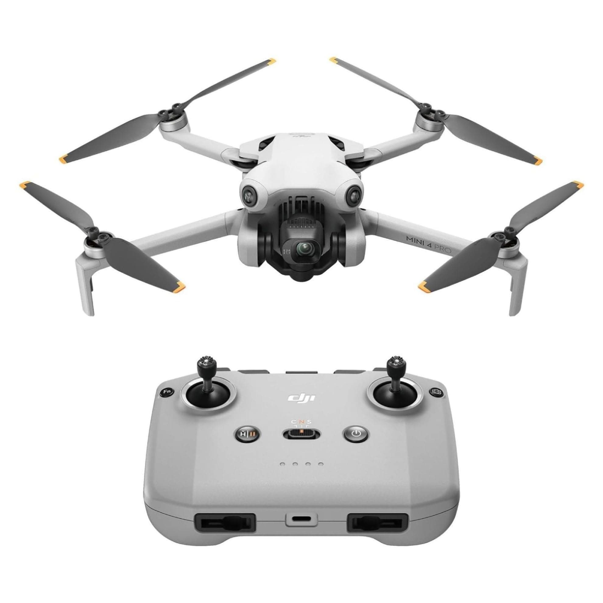 Mini 4 Pro (DJI RC-N2), Folding Mini-Drone 4K HDR Video Camera, Under 249g, 34 Mins Flight Time, 20km Transmission Distance, MOIAT Certified, UAE Version, Official Warranty Support