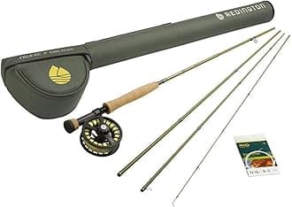 Fly Fishing Field Kit, Fly Rod and Reel Combo Starter Kit, Line and Carrying Case Included