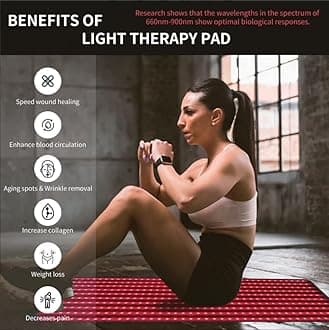 38.2" x 24" Red Light Therapy Mat