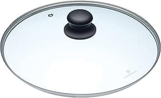 KitchenCraft MCGLLID28 Glass Saucepan Lid Designed to Fit 28cm Saucepans and Frying Pans, 28 cm