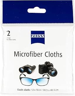 MicroFiber Lens Cleaning Cloth (Pack of 2) JUMBO SIZE