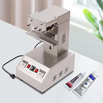110V Electric Tube Sealing Machine, Thermoplastic Plastic Pipe Aluminum-plastic Pipes Composite Pipes Tube Sealer for Toothpaste Ointment Ink, Hairspray Paint Glue