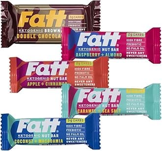Fatt Keto Bar Variety 5-pack