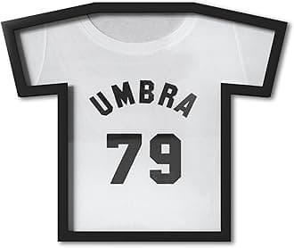 Umbra T-Frame, Unique T-Shirt Display Case to Showcase Youth Sized T-Shirts (Small), Black