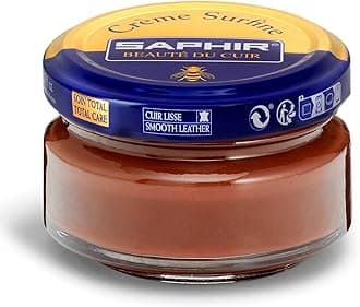 SAPHIR Creme Surfine Pommadier Shoe Polish - Beeswax Cream for Leather Products