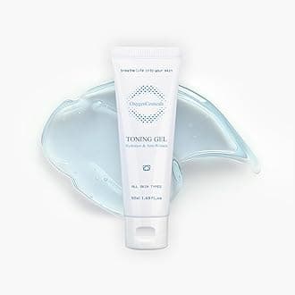 Toning Gel | Anti-Aging Gel Toner for Skin Firming and Toning | pH-Balancing Anti-Wrinkle Toner for Face and Body (50ml /1.69 oz), Travel Sized