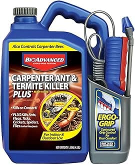 Carpenter Ant & Termite Killer Plus (Carpenter Ant Killer), Battery Powered Sprayer, 1.3 Gal