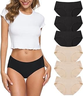 Cotton Bikini Women's Breathable Panties Seamless Comfort Underwear