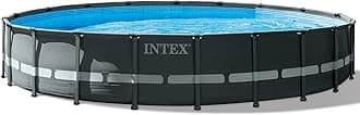 INTEX 26327EH 22ft X 48in Ultra XTR Deluxe Above Ground Swimming Pool Set – Includes 2100 GPH Cartridge Sand Filter Pump – SuperTough Puncture Resistant – Rust Resistant – Easy to Assemble