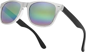 Drifter Sunglasses UV400 Protection Chrome Classic Style Retro Sun Shades Eye Glasses Unisex For Men Women Travel & Fashion – Lightweight Frame Fashion Eyewear Outdoors