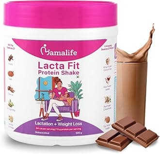- Lacta Fit Protein Powder Shake for Feeding Mothers. Postpartum Weight Loss, Better Lactation, Less Body Pain. Whey & Plant Protein Blend. Serving Size 25g. Total 500g per unit. Pack of 1.