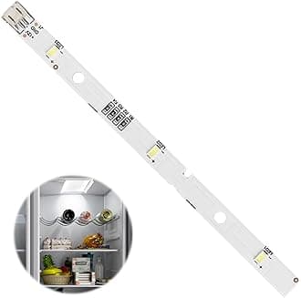 LED Light Strip for RONGSHENG/HISENSE Refrigerator LED Fridge Light Bar E349766 MDDZ-162A 1629348 DC12V 2W, Replacement Fridge Bulb Compatible with Kenwood Fridge KIFF5017 KIFF5020 KIFF7017 KIFF7020