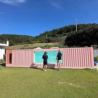 Outdoor Large Size Big Luxury Swimming 40feet Depth Pool Container Swimming Pool 20ft 40ft for Home Hotel Villa