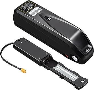 48V Ebike Battery 20Ah/16Ah/12A hLithium-Ion, for 48Volt Electric Bicycles & E-Motorcycles(100W-1500W Motor), Built-in 30A BMS, Include Fast Charger XT60 Connector and Base (48V20AH)