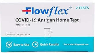 COVID Home Test Kit by Flowflex, Rapid Results in 15 Minutes, Trusted OTC COVID-19 Antigen Testing Kit, FSA and HSA Eligible, Easy to Use & No Discomfort, 1 Pack 2 Tests
