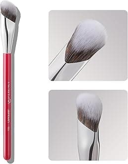 Concealer Brush, Under Eye Makeup Small Angled Precision Face Blending Brush (193 concealer brush-Limited Edition)