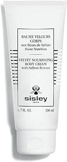 Sisley Paris Velvet Nourishing Body Cream with Saffron Flowers - 200 mL - Non-Greasy, Non-Sticky Body Moisturizer for Very Dry Skin - Protects & Restores - Honey & Orange Blossom Scent