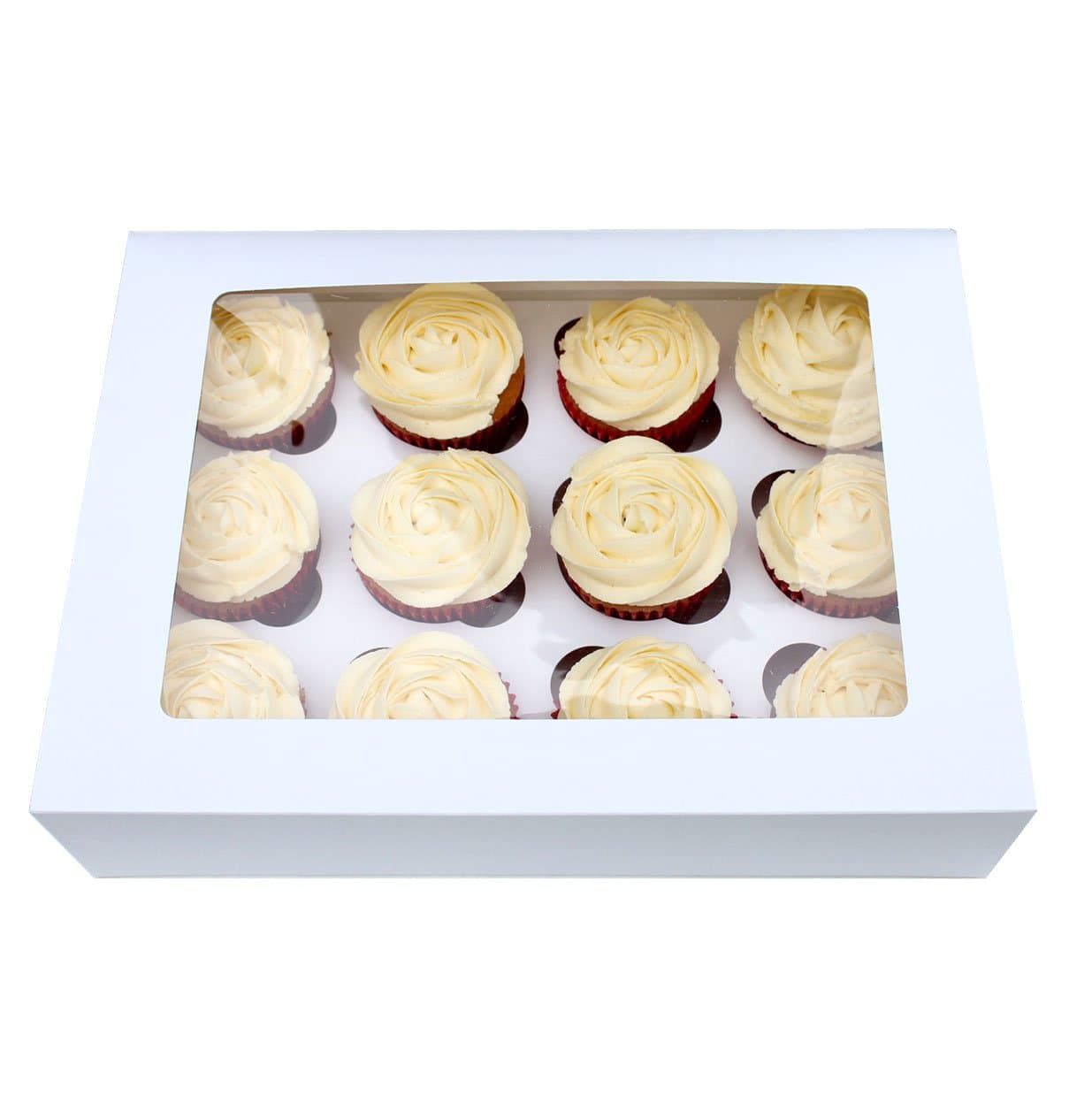 Box for 12 Cupcakes with Window and Tray by Turtle Products (10)