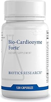 Biotics Research Bio Cardiozyme Forte Healthy Heart Multivitamin, Broad Spectrum Formulation Designed to Support Cardiovascular Health and Function, Powerful Antioxidant Support, 120 Capsules