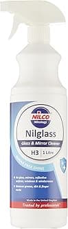 Nilco Nilglass H3 Smear-Free Glass & Mirror Cleaner 1 Litre Trigger Spray Bottle