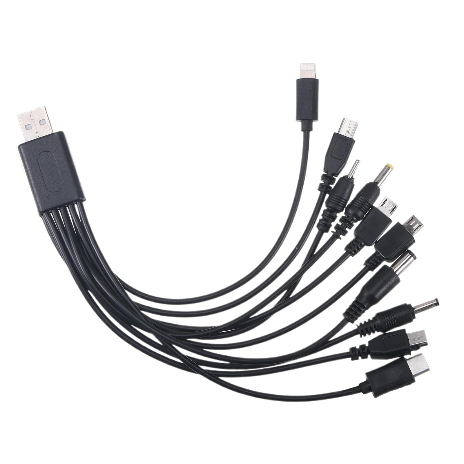 Multi-Charger 10 in 1 Universal USB Charging Cable 10 In 1 Usb Cable Multi Adapter Multifunction Charging Sync Cord universal camera cables for PSP/Nokia/HTC/LG/Samsung Camera Charger Cable