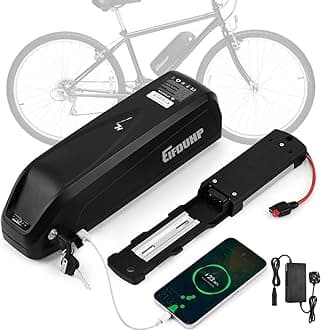36V Ebike Battery 17.5AH, Electric Bike Battery Pack Lithium-ion with Charger Baseplate for 750W 500W 350W 250W 200W Bicycle Motor