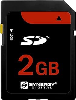 2 GB SD Flash Memory Card (TS2GSDC) 2GB SD Memory Card, Transcend Secure Digital Memory