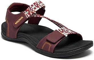 MEGNYA Comfortable Walking Sandals for Womens, Waterfront Sport Hiking Sandals with Adjustable Straps for Camping, Casual Athletic Sandals for Outdoor Active
