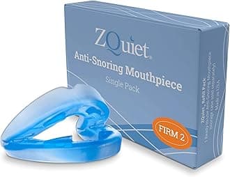 ZQuiet, Anti-Snoring Mouthpiece, Firm Size #2, Strong & Durable Mouthguard, Ideal for Those Prone to Teeth Grinding & Clenching, Made in USA, Size 2